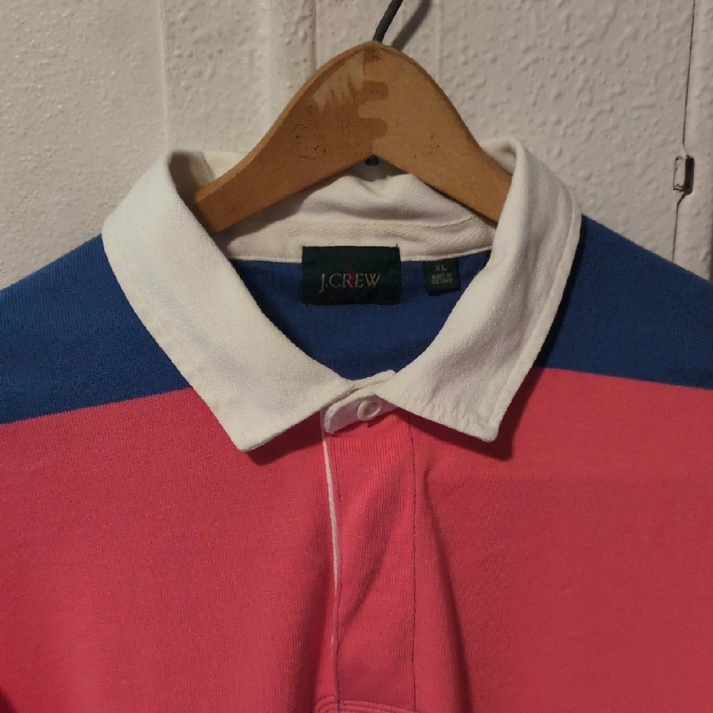J.Crew Colorblock Polo Shirt